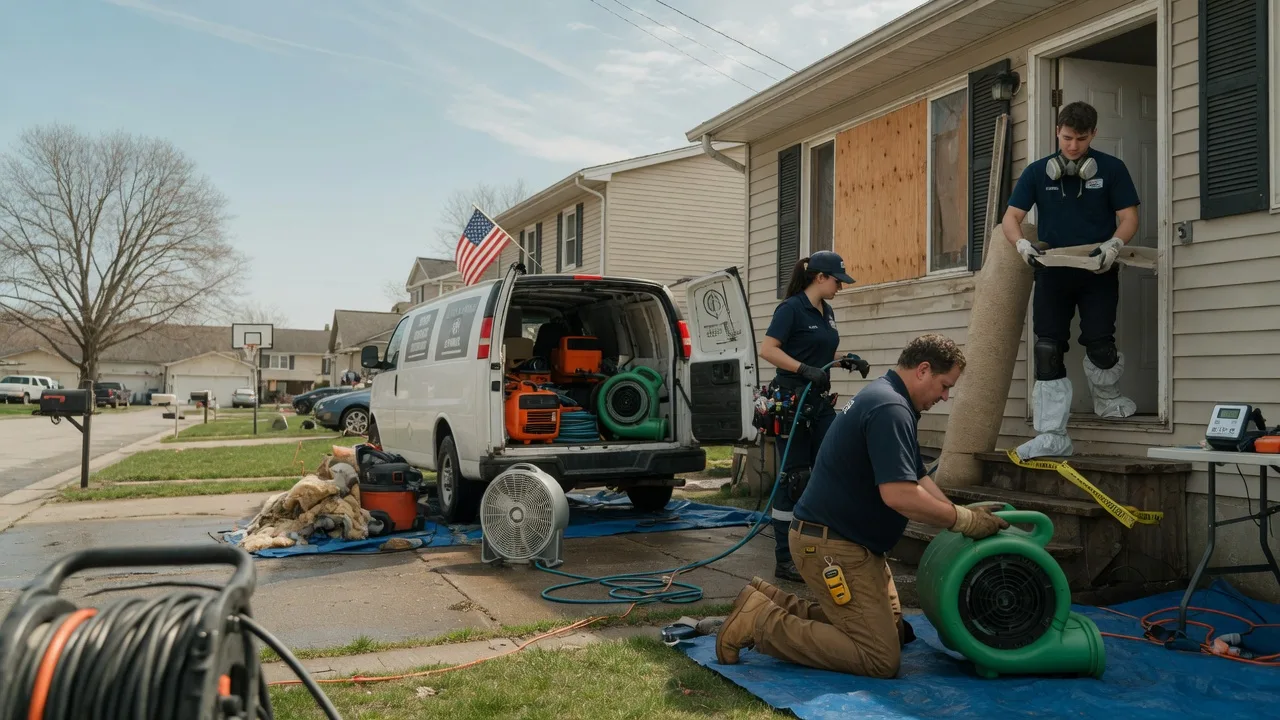 Water Damage Restoration in Virginville, PA near me